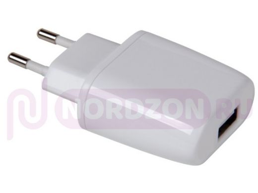 Зарядное устройство с 1USB  JAZZway SP-2100 USB 2,1A.выходом 2100 mA(напряжение питания:100-240v)