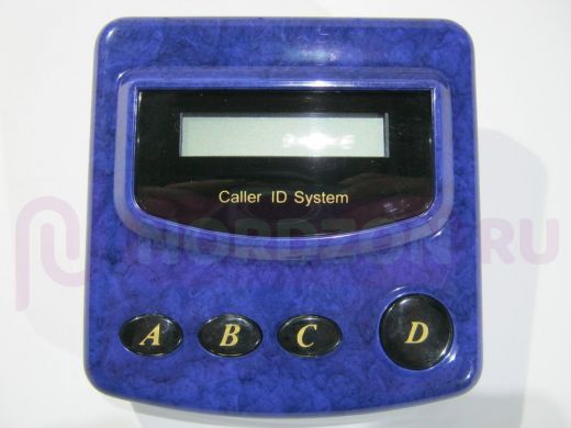 Телефон приставка  АОН Теллур- Т130К  синий мрамор
