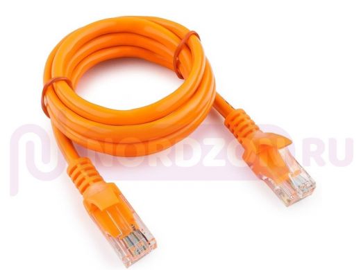 Патч-корд Cablexpert PP12-1M/O кат. 5e, 1м, UTP литой, многожильный (оранжевый) PP12-1M/O