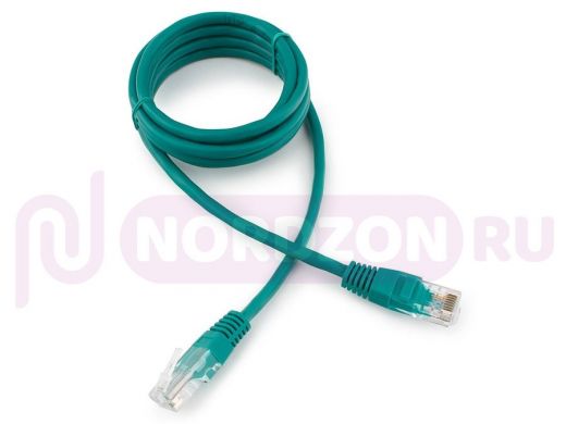 Патч-корд Cablexpert PP12-1.5M/G кат.5e, 1.5м, UTP литой, многожильный (зелёный) PP12-1.5M/G