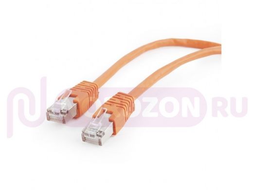 Патч-корд Cablexpert PP22-0.5M/O кат. 5e, 0.5м, FTP, литой, многожильный (оранжевый) PP22-0.5M/O
