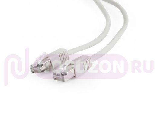Патч-корд Cablexpert PP22-2m кат.5e, 2м, FTP литой, многожильный (серый) PP22-2m