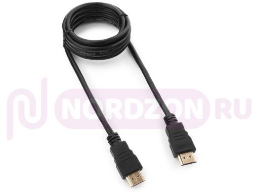 Шнур  HDMI / HDMI  1,8м  Гарнизон GCC-HDMI-1.8M, 1.8м, v1.4, M/M, черный, пакет GCC-HDMI-1.8M