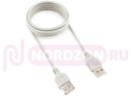Кабель-удлинитель USB AM/AF  1.8м Gembird CC-USB2-AMAF-6, USB 2.0, , пакет