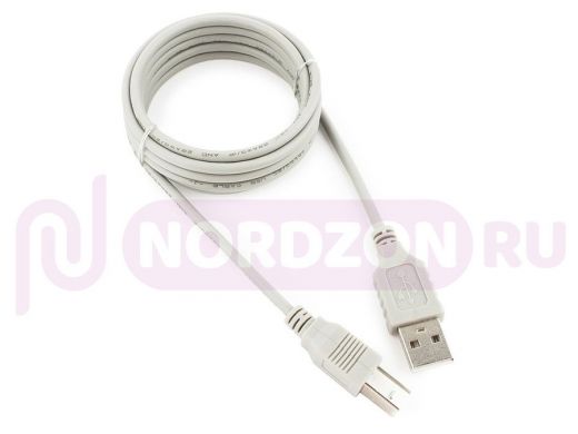 Кабель USB 2.0 Gembird CC-USB2-AMBM-6, AM/BM, 1.8м, пакет CC-USB2-AMBM-6