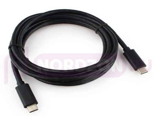 Шнур USB / Type-C Cablexpert CCP-USB3.1-CMCM-2M, USB3.1 Type-C/USB3.1 Type-C, 2м, пакет