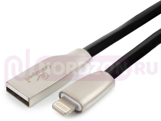 Шнур USB / Lightning (iPhone) Cablexpert CC-G-APUSB01Bk-1Mчёрный