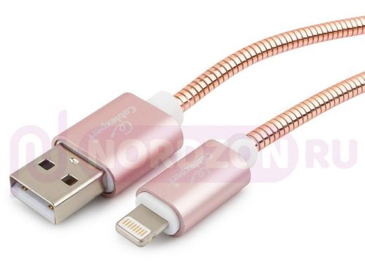 Шнур USB / Lightning (iPhone) Cablexpert CC-G-APUSB02Cu-1.8M золото