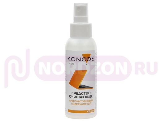 Средство очищающее для пластиковых поверхностей Konoos (арт. КP-100), 100 мл KP-100