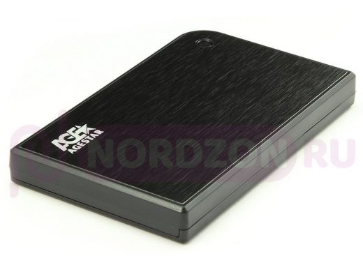USB 3.0 Внешний корпус 2.5" SATA AgeStar 3UB2A14 (BLACK), алюминий, черный, безвинтовая конструкция