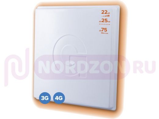 Антенна  22дБ 1800 4G,2100 3G,2600 4G,Wi-Fi  FullBand-22 LTE 1800/3G/LTE-2600 50 Ом 1хN-разъём