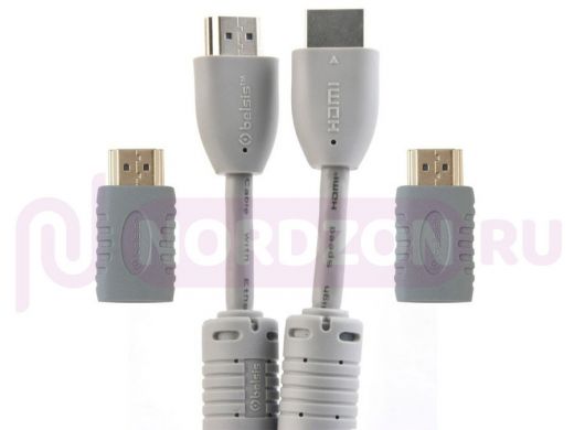 Универсальный кабель HDMI,  3м (mini HDMI - mini HDMI с двумя переходниками mini HDMI - HDMI)   BW14