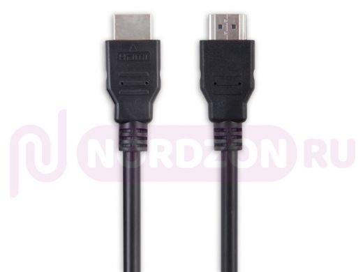 Шнур  HDMI / HDMI  3м  BW1428 HDMI v.2.0,  вилка - вилка, 3.0 м., черный, Цветная коробка