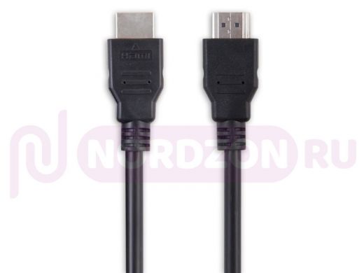 Шнур  HDMI / HDMI  5м  HDMI v.2.0,  вилка - вилка, 5.0 м., черный, Цветная коробка   BW1429
