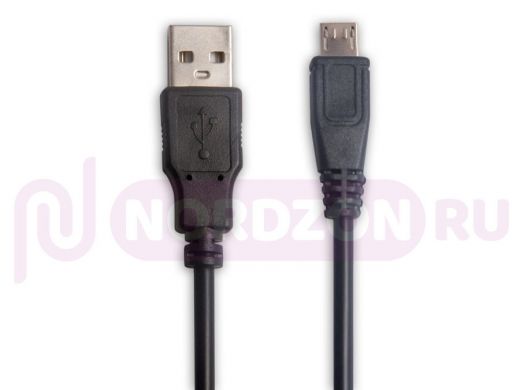Кабель микро USB (AM/microBM)  1.5 м SP3084 USB 2.0,черный