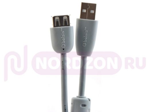 Кабель-удлинитель USB AM/AF  5,0м BW1405  USB2.0 с ф/фильтром