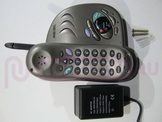 Телефон  Квартет  520 серебр/серый цифр а/о