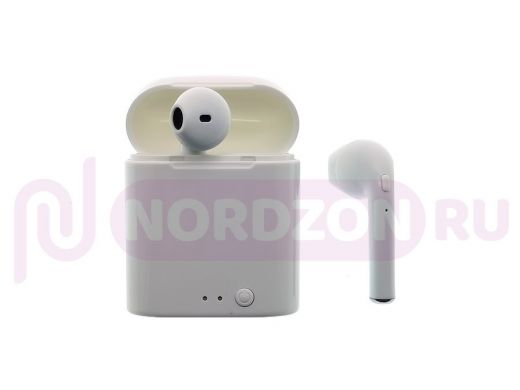Bluetooth наушники с микрофоном (гарнитура)  Орбита OT-ERB08 Белый (i7-MINI)