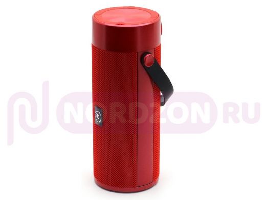 Колонка Bluetooth  H-850, Bluetooth+MicroSD+USB, красная