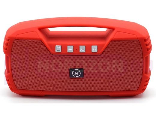 Колонка Bluetooth  H8, Bluetooth+MicroSD+USB, красная
