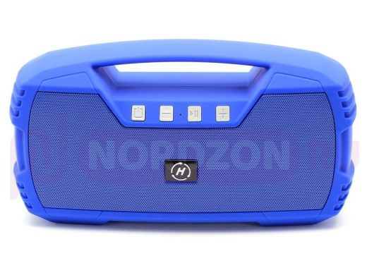 Колонка Bluetooth  H8, Bluetooth+MicroSD+USB, синяя