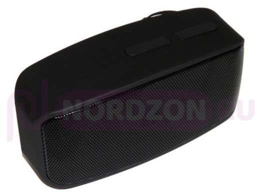 Колонка Bluetooth  N-10U, Bluetooth +FM+MicroSD+USB, чёрная