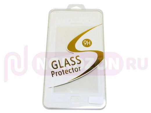Стекло защитное iPhone  6/6S Plus, Full Glass - Base G, белое
