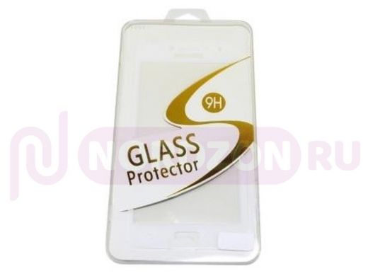 Защитное стекло Samsung Galaxy J4 Plus (2018), J415,  Full Glass - Base G, белое