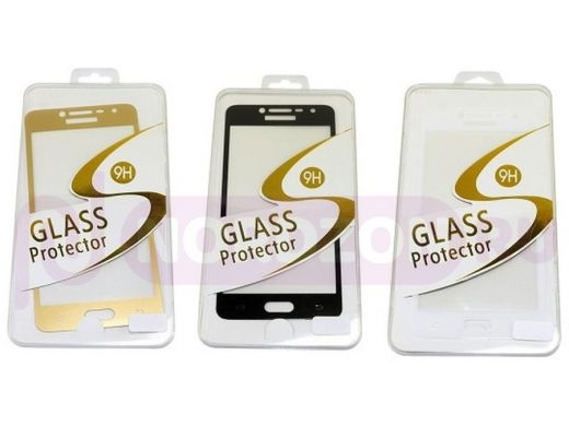 Защитное стекло Samsung Galaxy А6 Plus (2018), A605, Full Glass - Base G, белое