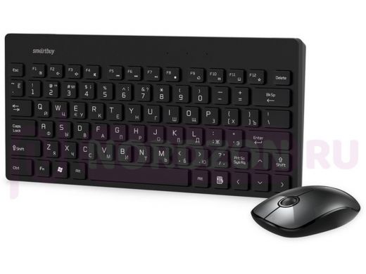 Беспроводной комплект клавиатура+мышь Smartbuy 220349AG чёрный