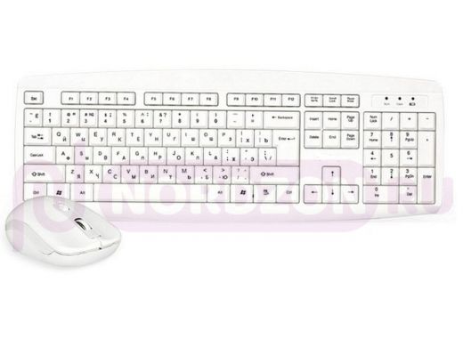 Беспроводной комплект клавиатура+мышь Smartbuy ONE 212332AG белый (SBC-212332AG-W) /10