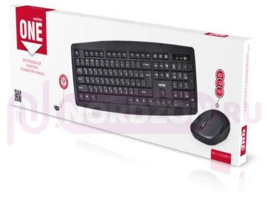 Беспроводной комплект клавиатура+мышь Smartbuy ONE 212332AG черный (SBC-212332AG-K) /10