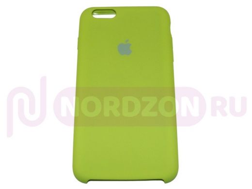 Чехол iPhone 6/6S Plus, Silicone Case, color, зелёный