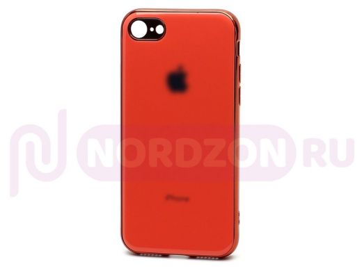 Чехол iPhone 7/8 Plus, Silicone Case Onyx, силикон, оранжевый