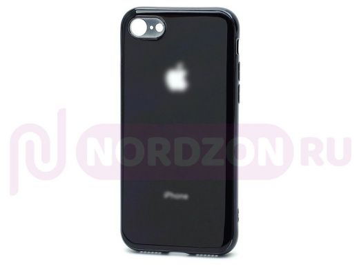 Чехол iPhone 7/8 Plus, Silicone Case Onyx, силикон, черный