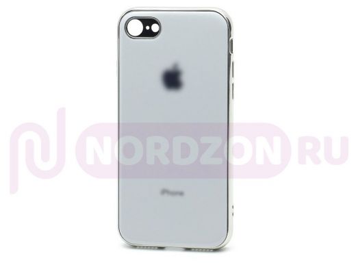 Чехол iPhone X/XS, Silicone Case Onyx, силикон, белый