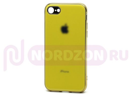 Чехол iPhone X/XS, Silicone Case Onyx, силикон, желтый