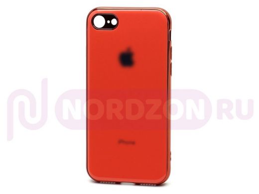 Чехол iPhone X/XS, Silicone Case Onyx, силикон, оранжевый