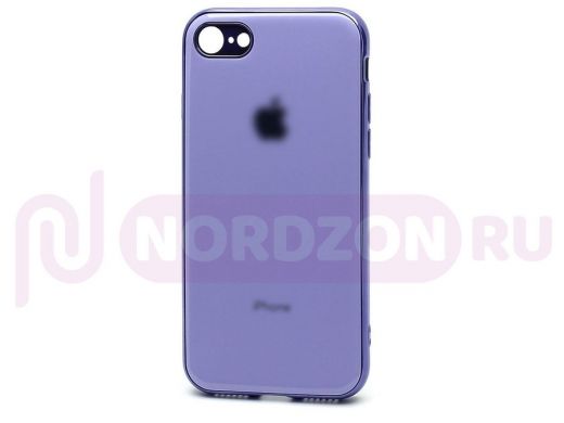 Чехол iPhone X/XS, Silicone Case Onyx, силикон, сиреневый