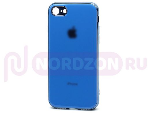 Чехол iPhone XR, Silicone Case Onyx, силикон,голубой