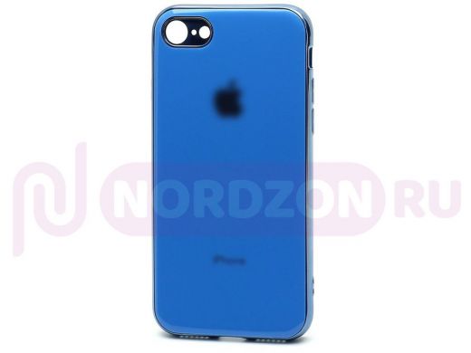 Чехол iPhone XS Max, Silicone Case Onyx, силикон, голубой