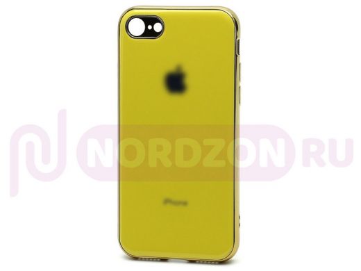 Чехол iPhone XS Max, Silicone Case Onyx, силикон, желтый