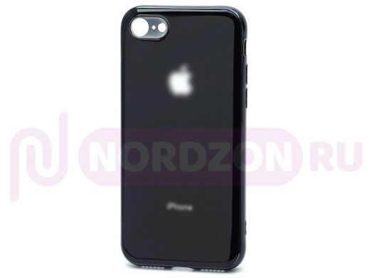 Чехол iPhone XS Max, Silicone Case Onyx, силикон, черный