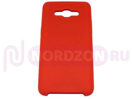 Чехол Huawei Nova 2, Silicone Case, color, красный