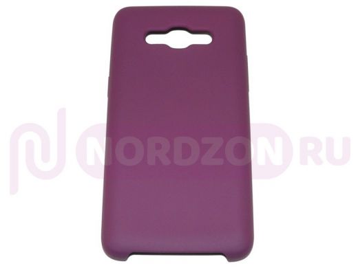 Чехол Huawei Nova 2, Silicone Case, color, фиолетовый