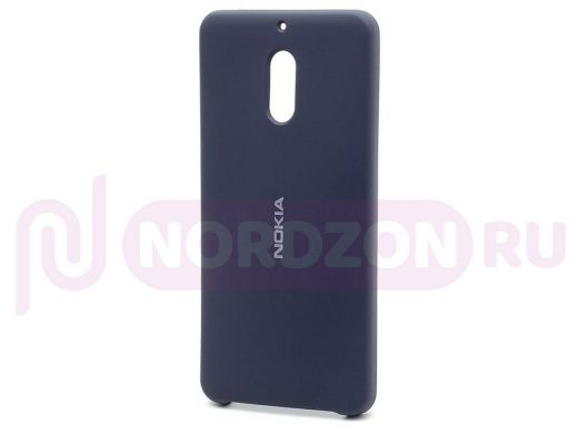 Чехол Huawei P Smart Plus, Silicone Case, color, тёмно-синий