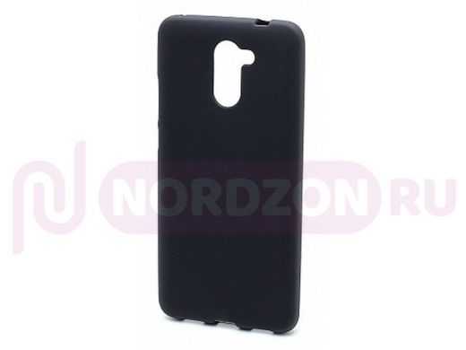 Чехол Huawei P20, Silicone Case, color, чёрный