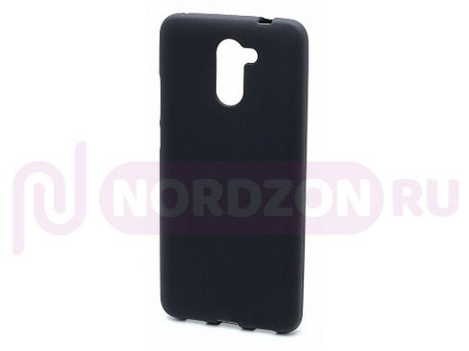 Чехол Huawei P9 Lite mini, Silicone Case, color, чёрный