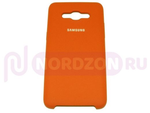 Чехол Huawei Y5 2018/Y5 Lite, Silicone Case, color, 012, оранжевый