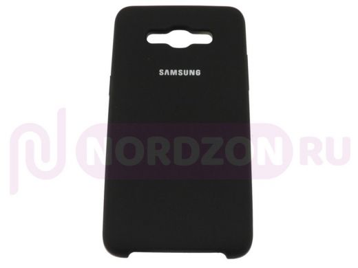 Чехол Samsung J106/Galaxy J1 mini Prime (2016), Silicone Case, color, чёрный